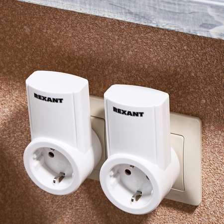 Радиоупраляемая розетка REXANT с пультом управления