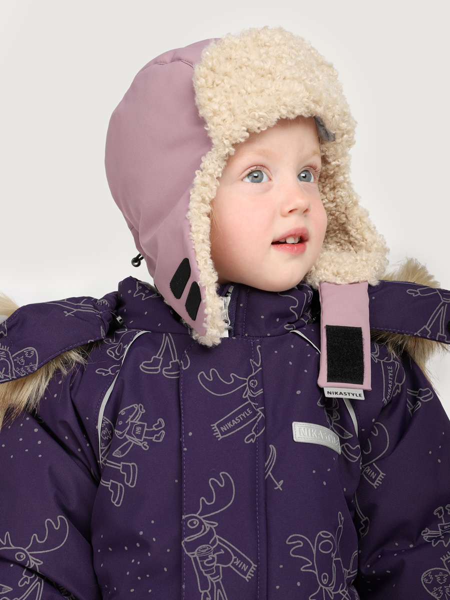 Комбинезон NIKASTYLE 8з0425 фиолет - фото 6