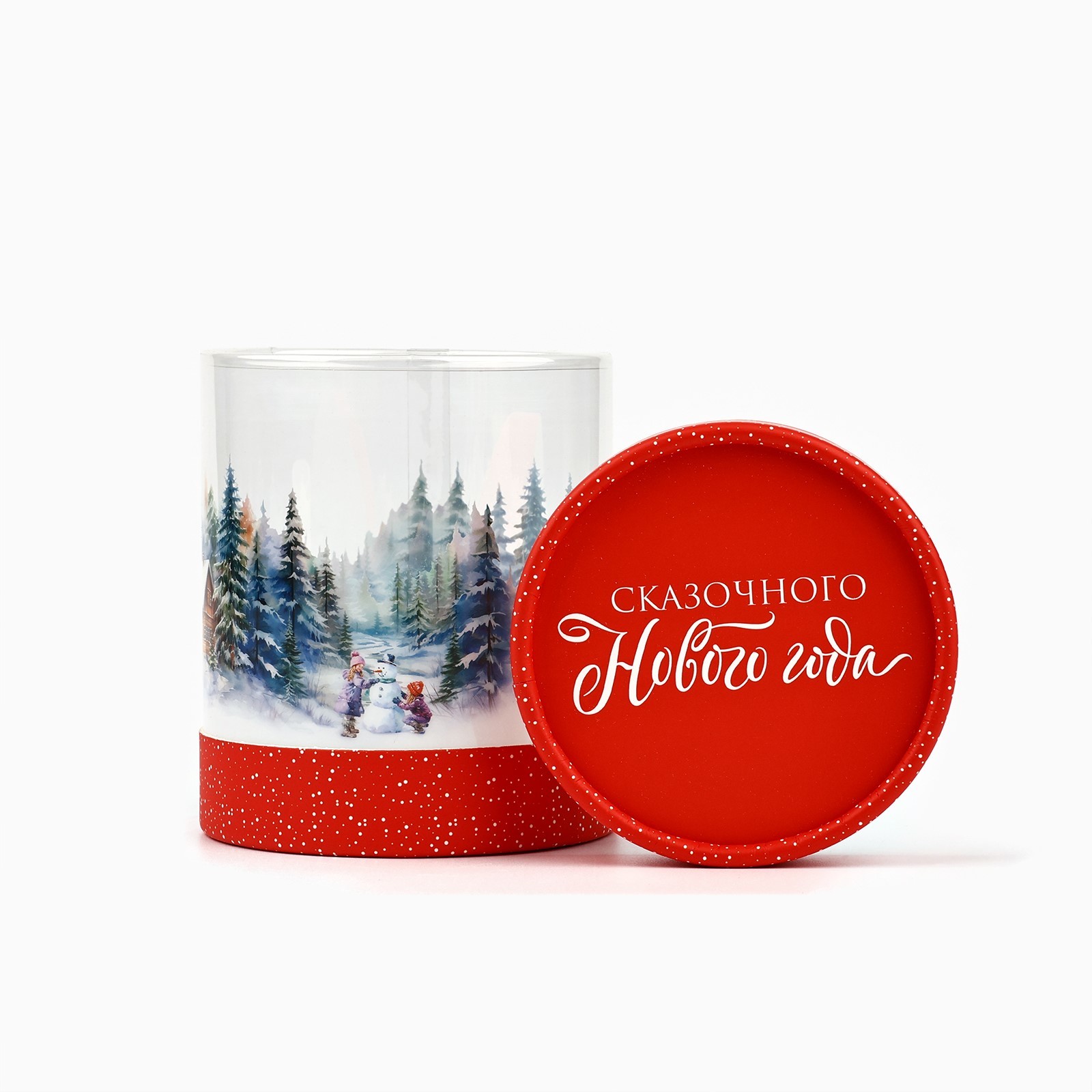 Коробка подарочная Дарите Счастье "Сказочная зима", 10 х 11 см - фото 3