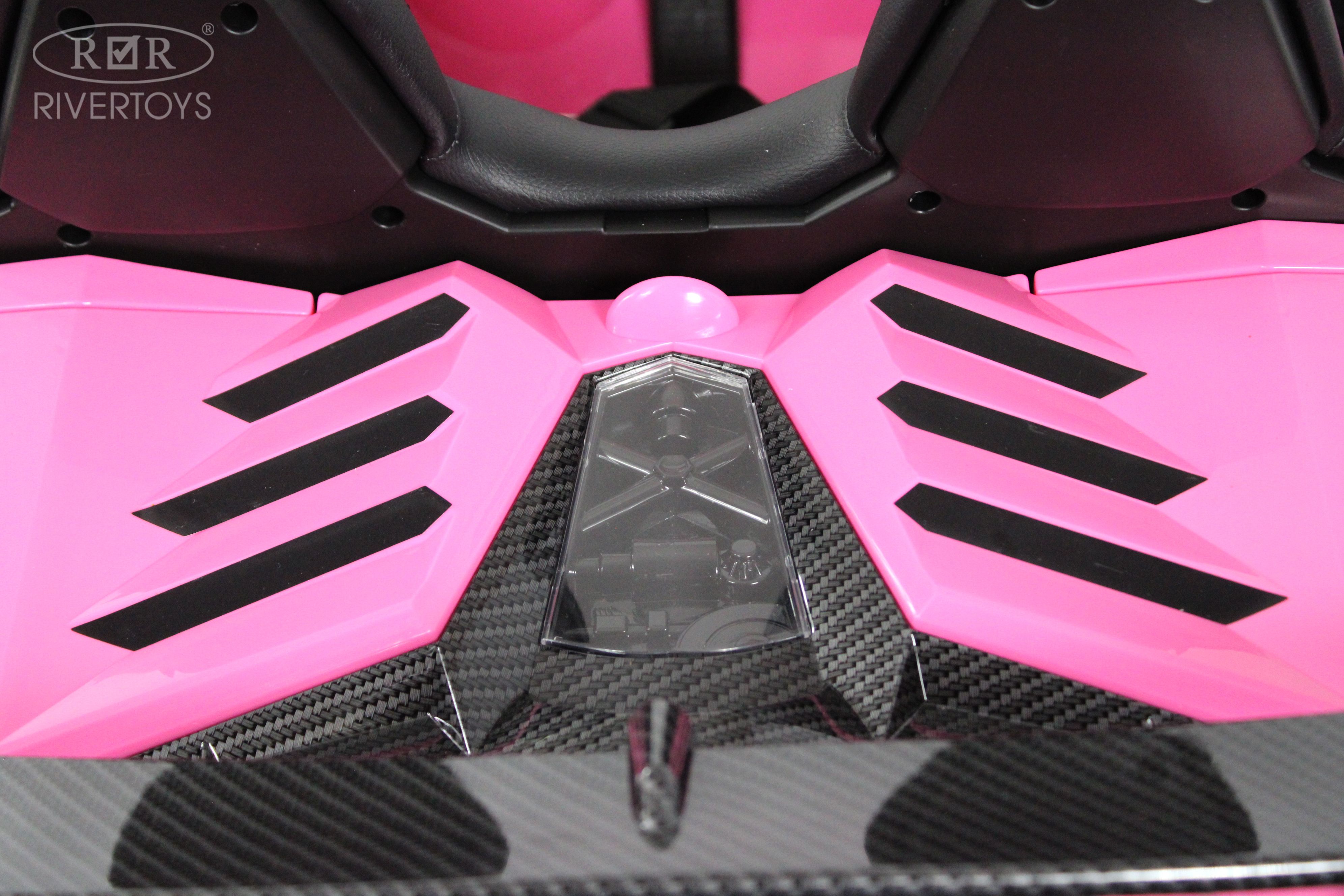 Электромобиль RIVERTOYS A111MP-PINK С пультом ДУ - фото 26
