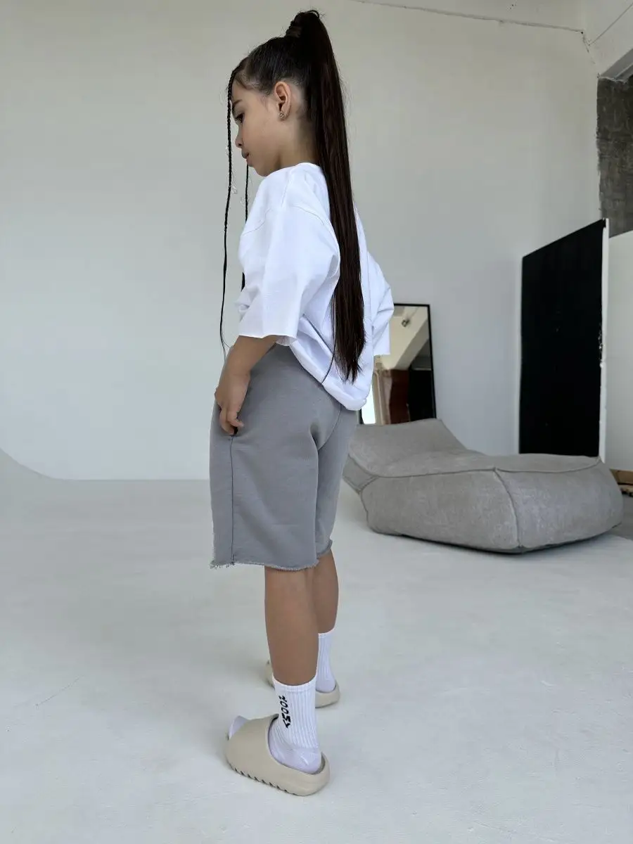 Шорты ROOMY ESSENCE COMFYshorts/grey - фото 10
