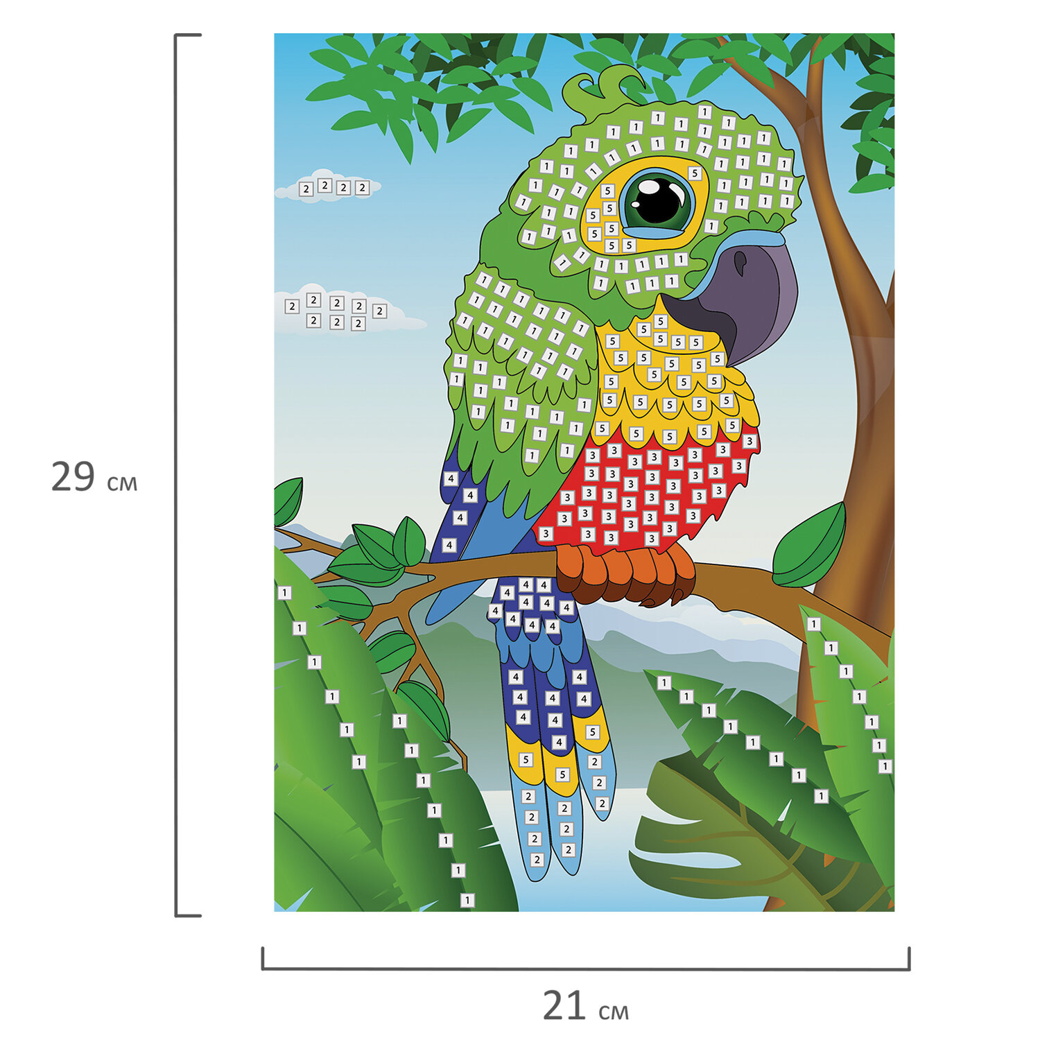 Набор для творчества Юнландия аппликация - фото 10