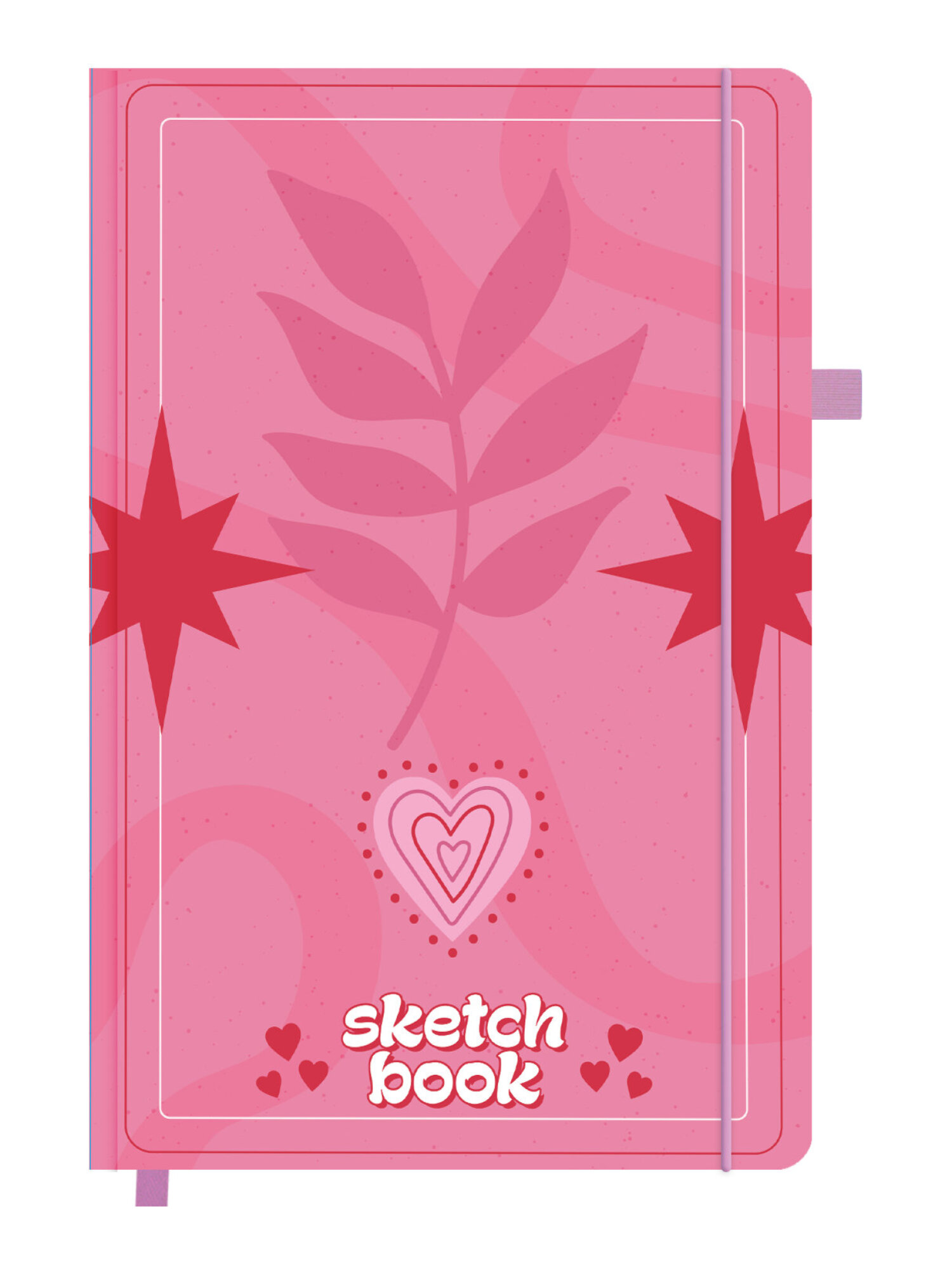 Скетчбук Brauberg розовое настроение А5 80 лист. - фото 6