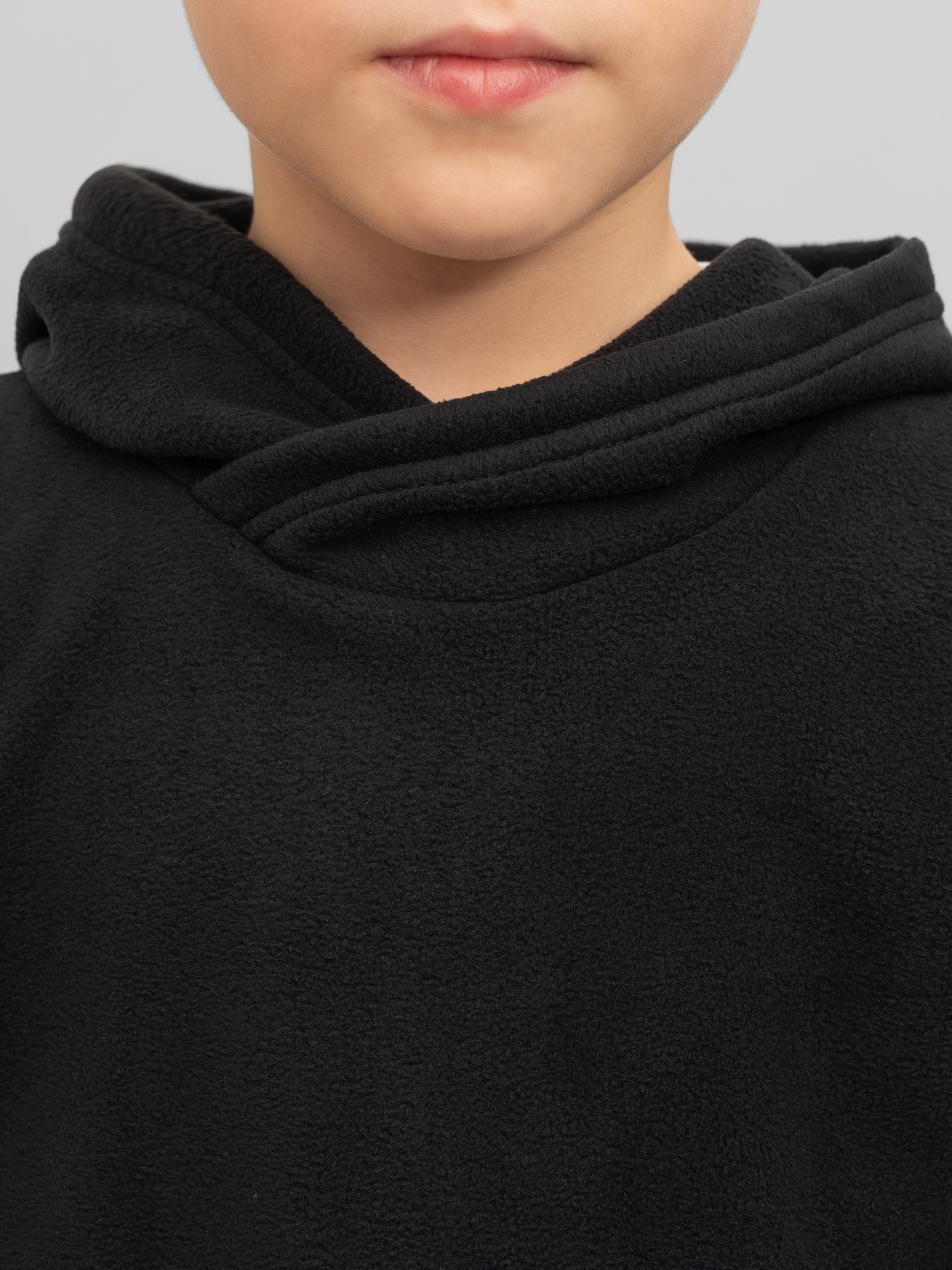 Худи и брюки Утенок 7043г(ш) черный - фото 7