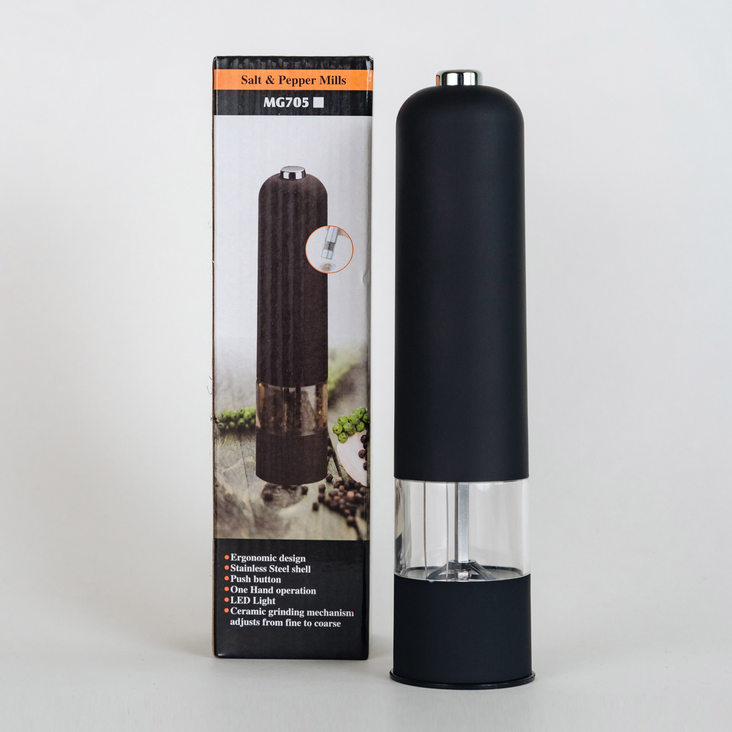 Мельница электрическая SG-SKOLYSHEV GROUP черная - фото 15