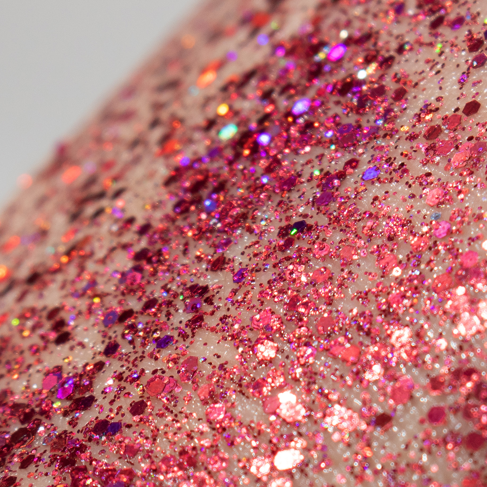 Глиттер шиммер для тела ХОББИЛАБ Алая ягода 30 г - фото 10