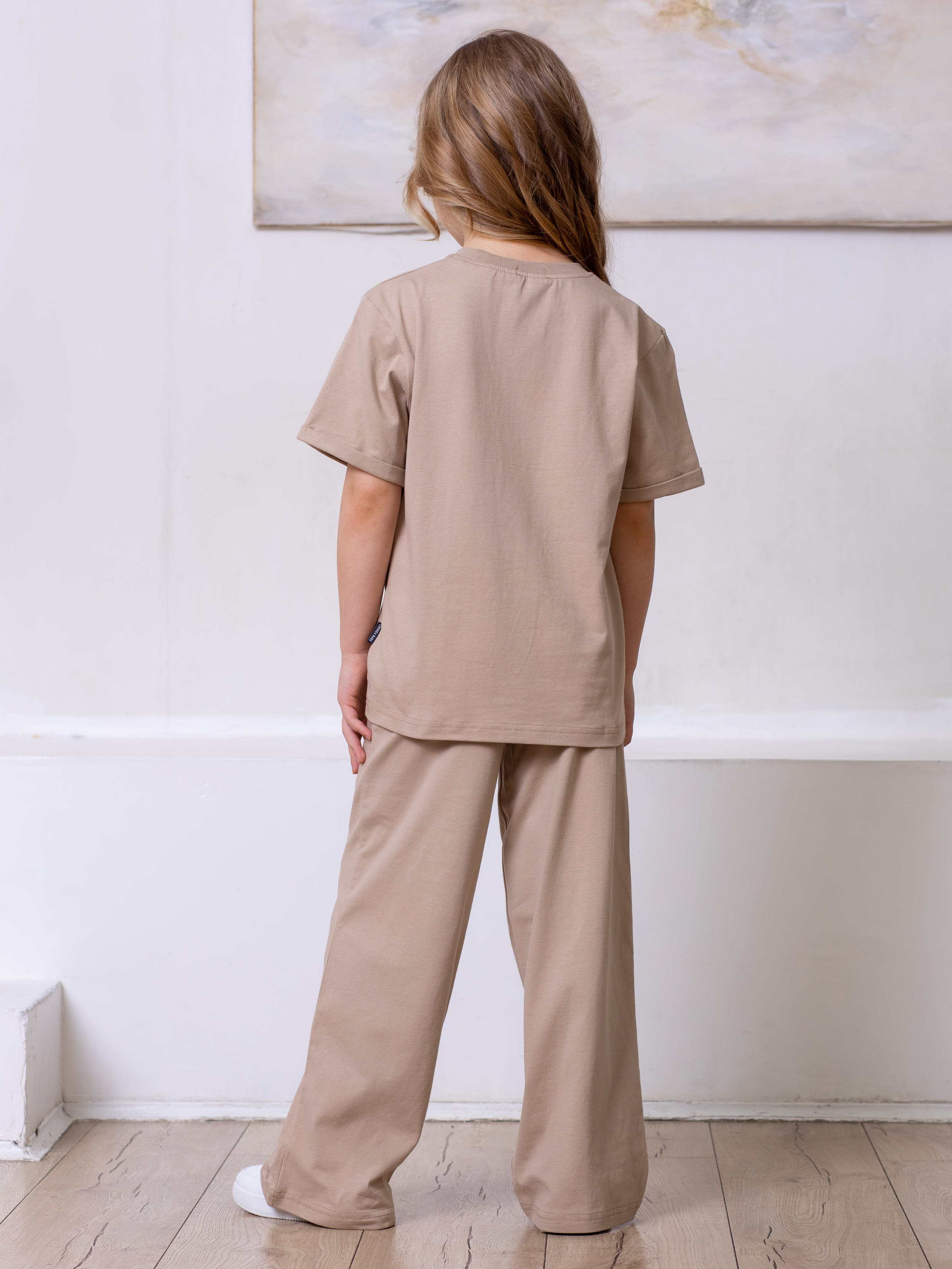 Футболка и брюки Crimea Baby Pants/beige - фото 2