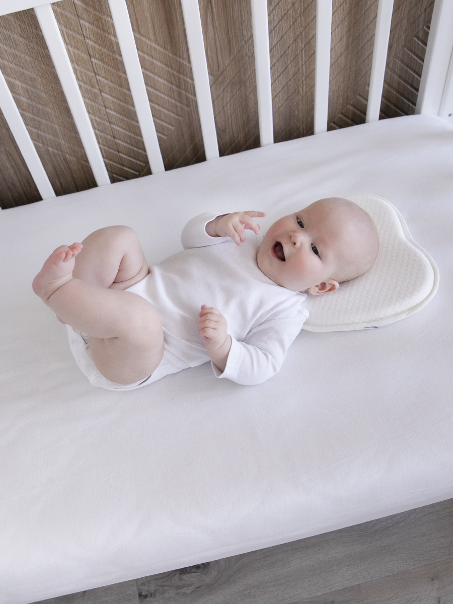Подушка Baby Nice Memory foam Бабочка молочный - фото 3