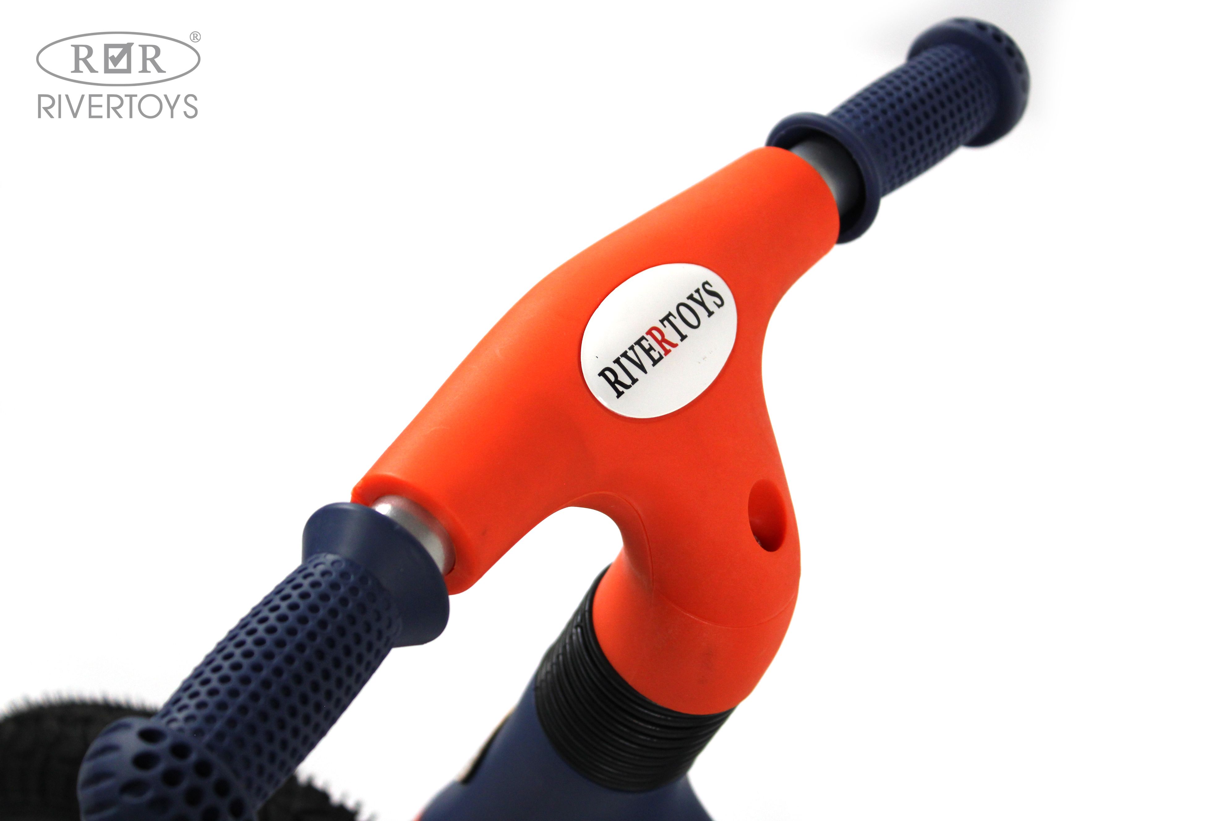 Двухколесный беговел RIVERTOYS 12 дюймов - фото 6