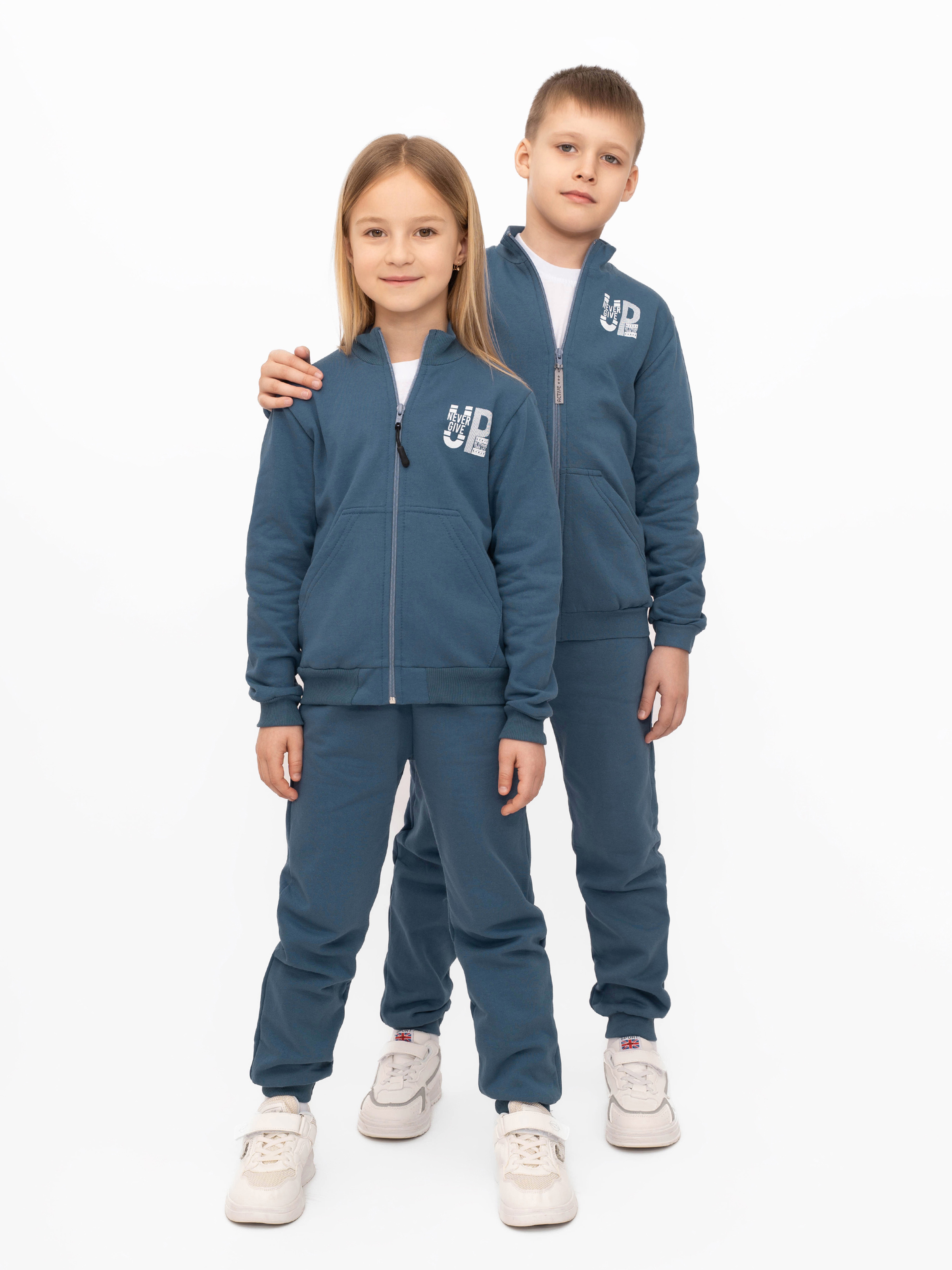 Спортивный костюм ULTRA 7064п-Ул джинс не сдавайся - фото 3