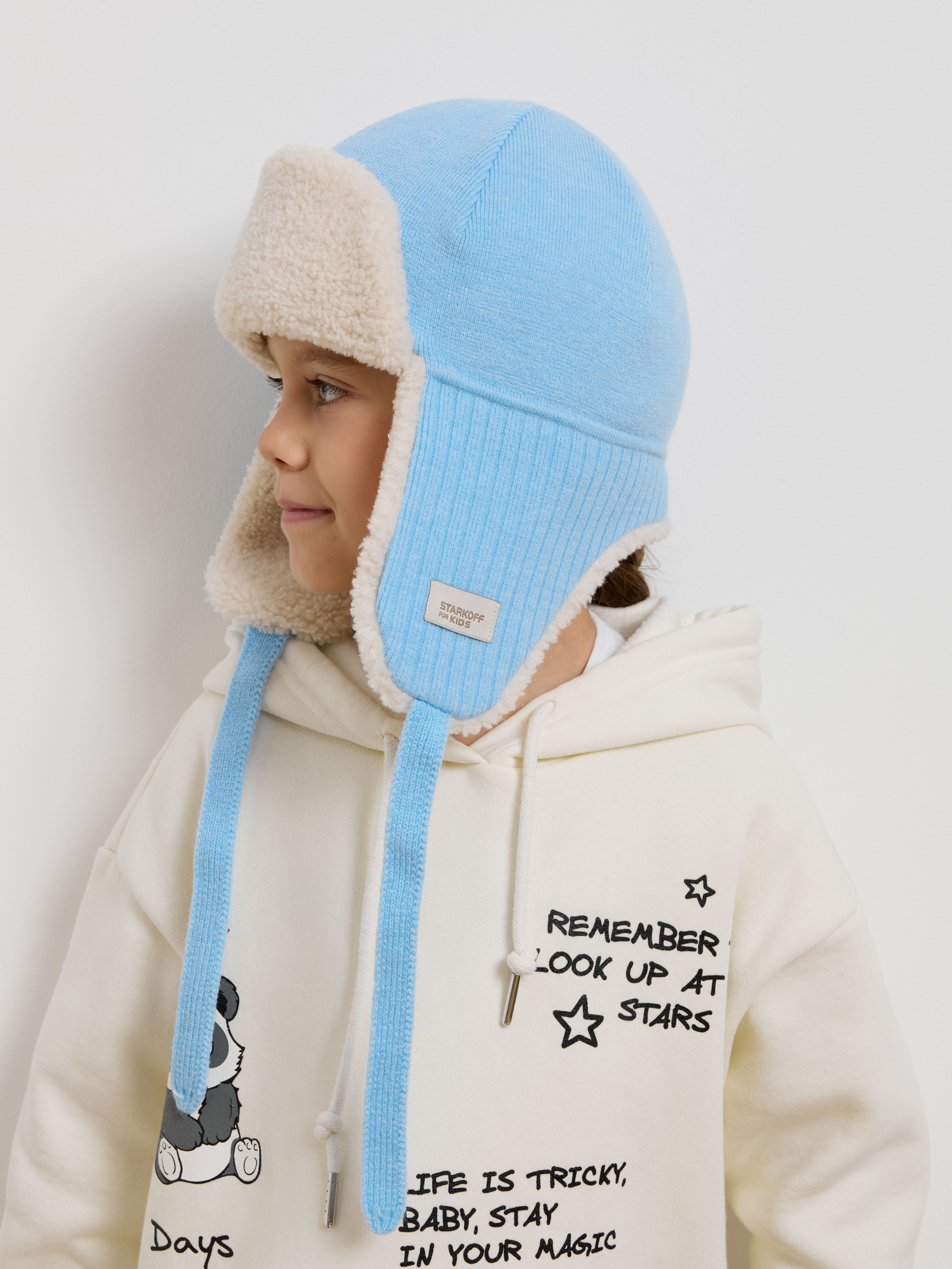 Шапка-ушанка Starkoff Kids Д500911 - фото 1