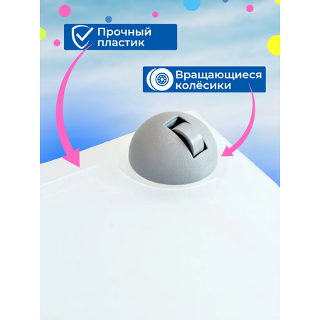 Контейнер для игрушек IKEA вессла