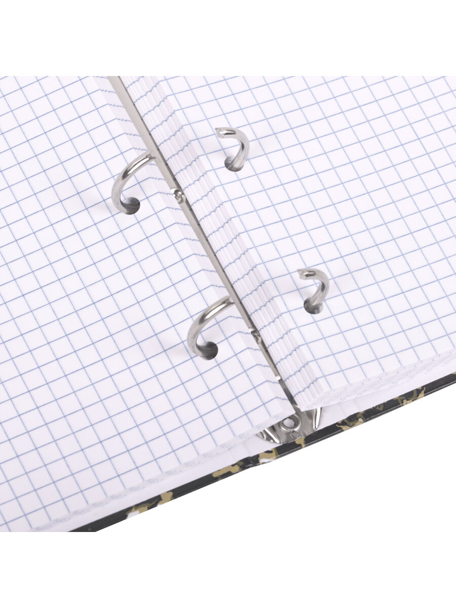 Тетрадь со сменным блоком Brauberg клетка 120 лист. - фото 11