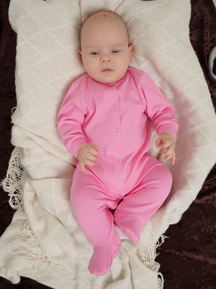 Комбинезон 3 шт Супер Пупс нбр/3пр/ком/сл/SK18розовыйлисточкиветочки - фото 19