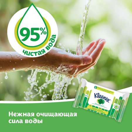Влажные салфетки Kleenex антибактериальные 40 шт.