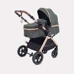 Коляска трансформер Rant Basic Roller Gold 2в1, olive зеленый