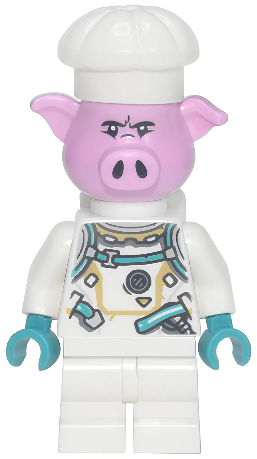 Изображение товара LEGO Monkie Kid Pigsy Минифигурка с скафандром, 5 деталей, идеально состояние Изображение товара LEGO Monkie Kid Pigsy Минифигурка с скафандром, 5 деталей, идеально состояние