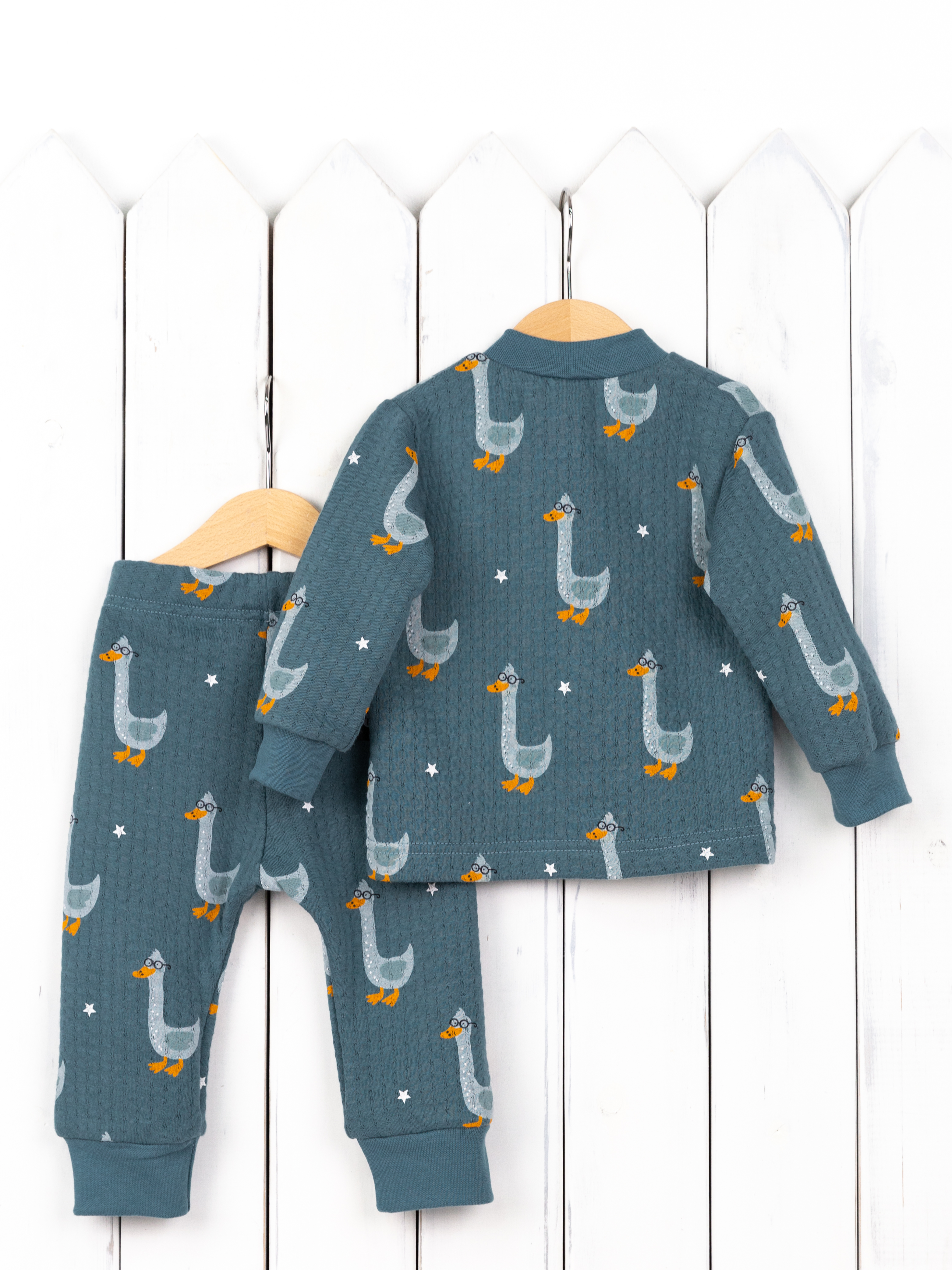 Комплект Baby boom КД489/8-К(М) Комплект детский (жакет+брюки/капитон/гуси) - фото 2