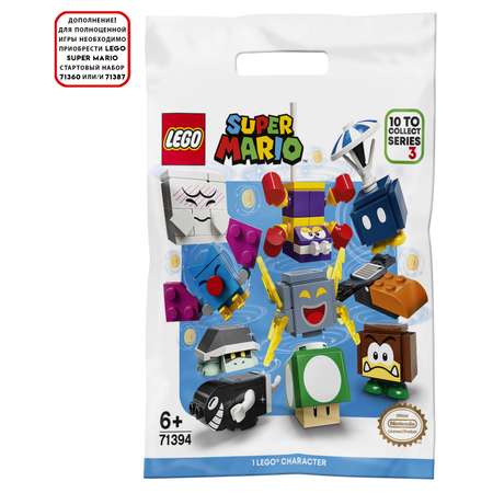 Конструктор LEGO Super Mario Фигурки персонажей серия 3 блочный
