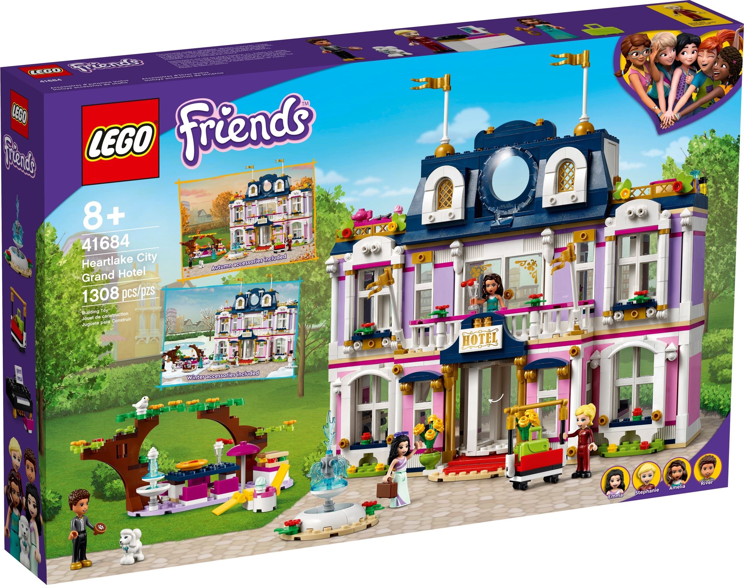 Конструктор LEGO Friends 1308 дет. - фото 1
