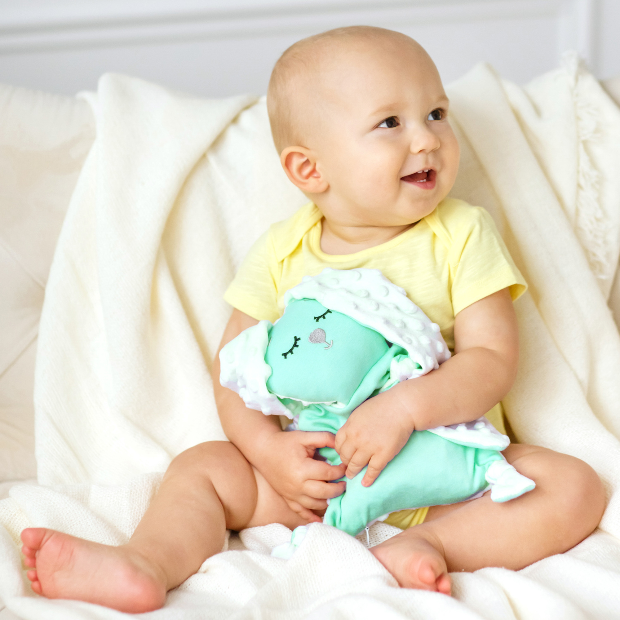 Грелка-комфортер AmaroBaby Flax Love мята - фото 10