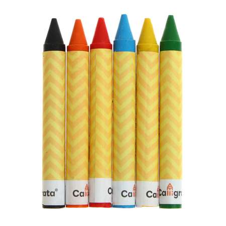 Карандаши цветные Calligrata 6 шт.