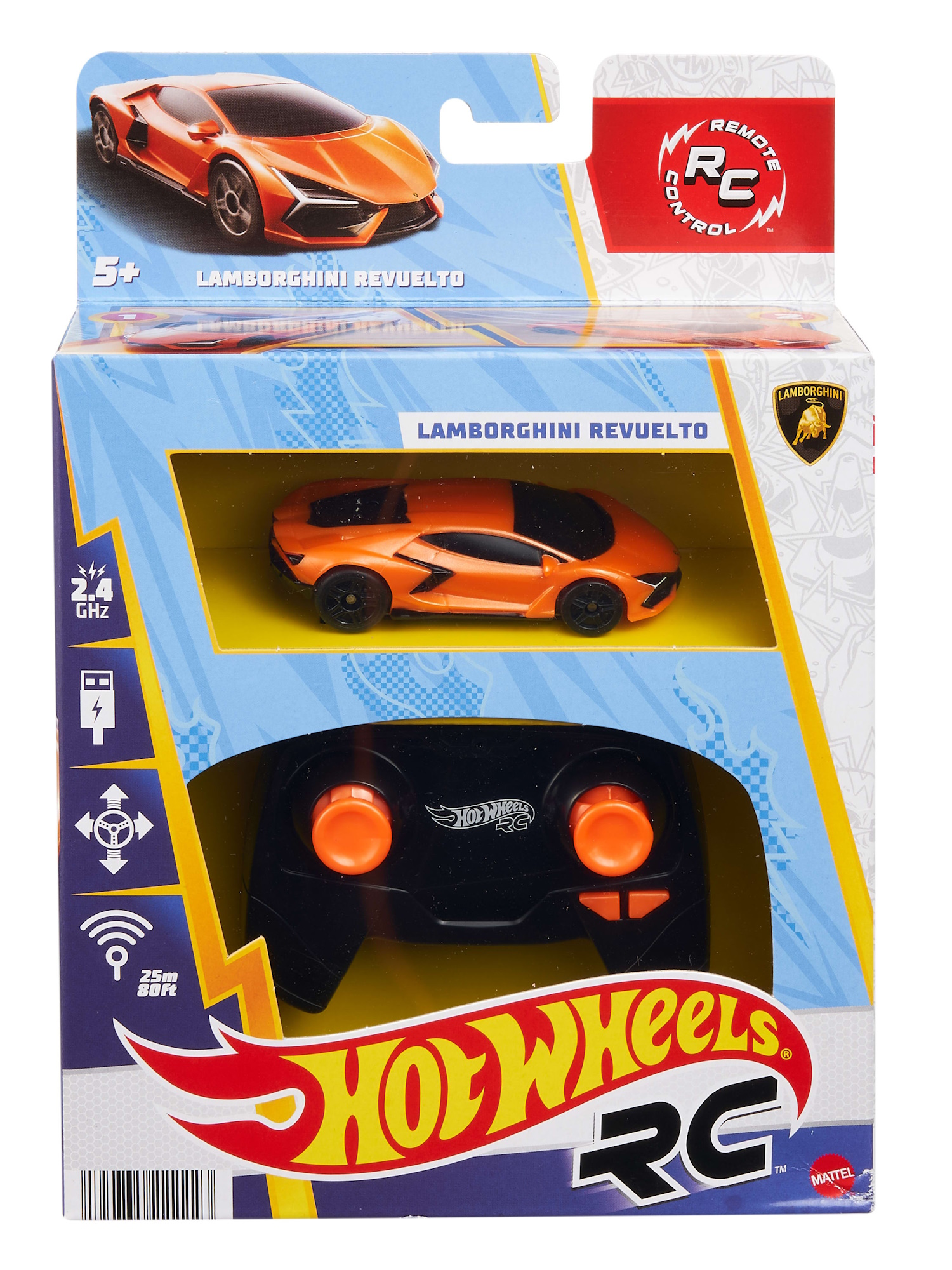 Автомобиль РУ Hot Wheels Lamborghini Revuelto 1:64 - фото 6