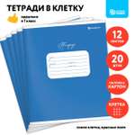 Тетрадь SCHOOLFORMAT клетка 12 лист. 20 шт.