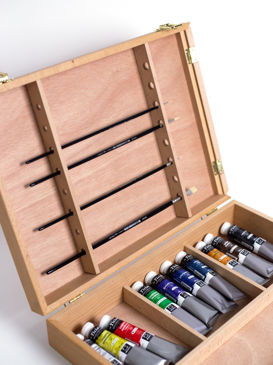 Набор для рисования Малевичъ подарочныйнабор картина маслом - фото 14