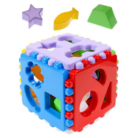 Игрушка Рыжий кот сортер Логический куб