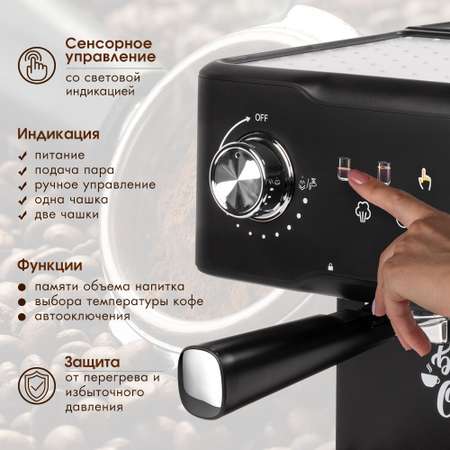 Кофеварка рожкового типа TUAREX Tk-1250