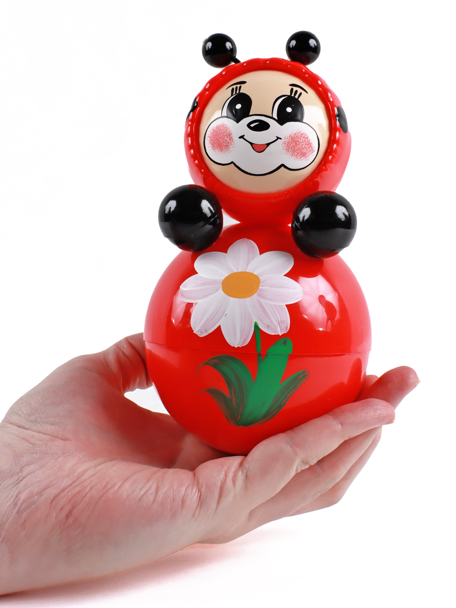 Игрушка неваляшка Божья Коровка Эко - фото 3