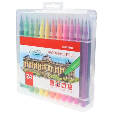 Фломастеры Prof-Press 24 цв.