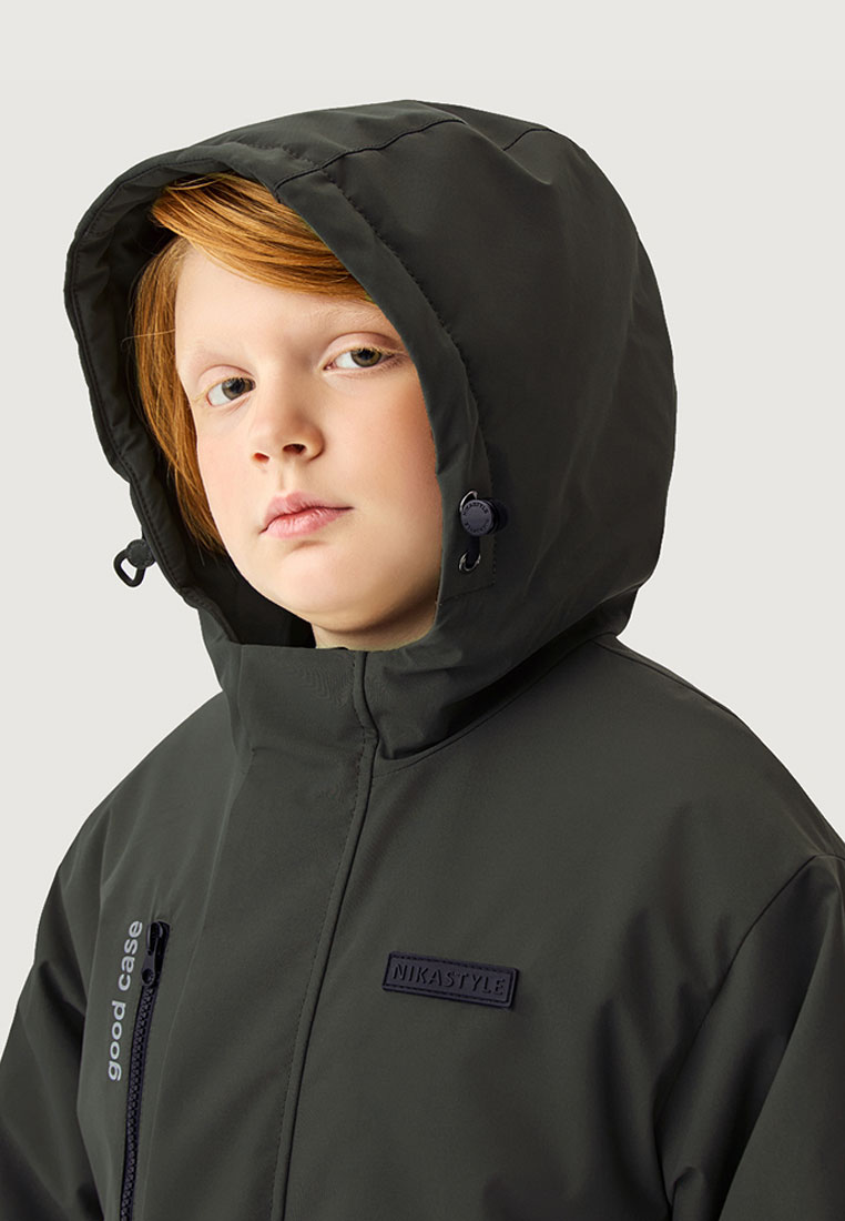 Парка NIKASTYLE п4м4326 хаки - фото 7