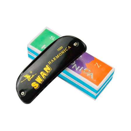 Губная гармошка SWAN диатоническая SW1020-16 BK