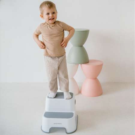Стульчик-подставка BabyRox белый
