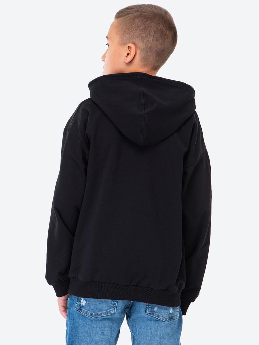 Худи HappyFox HF00158черный - фото 5