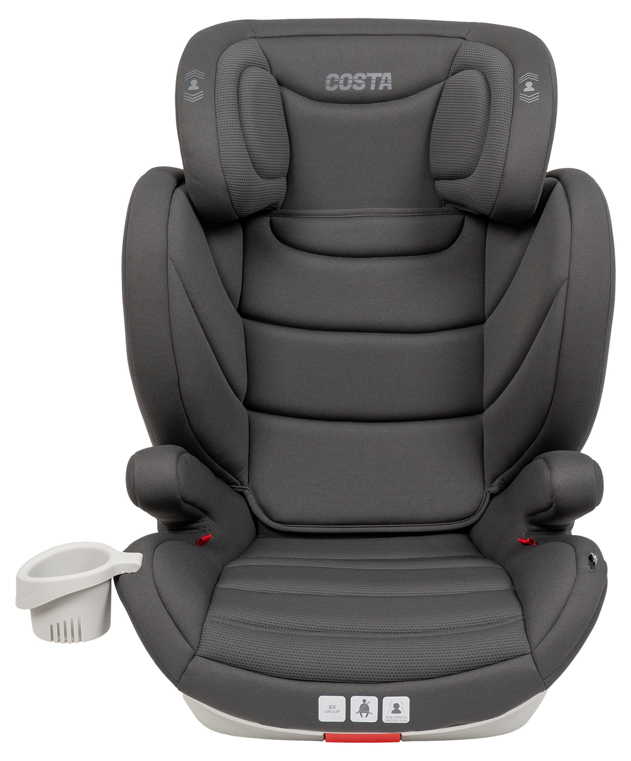 Автокресло Costa YB802A Isofix 2/3 (15-36 кг) серый - фото 6