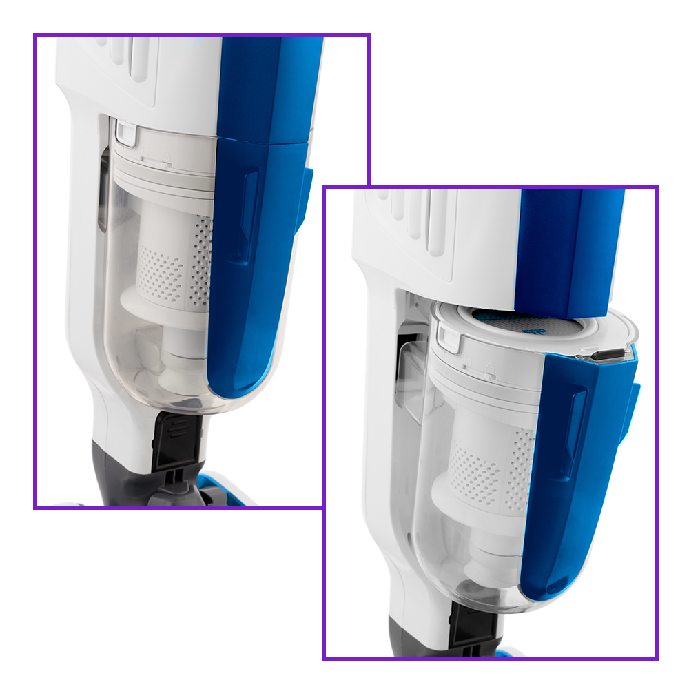 Вертикальный паровой пылесос "2 в 1" KITFORT КТ-556 - фото 4