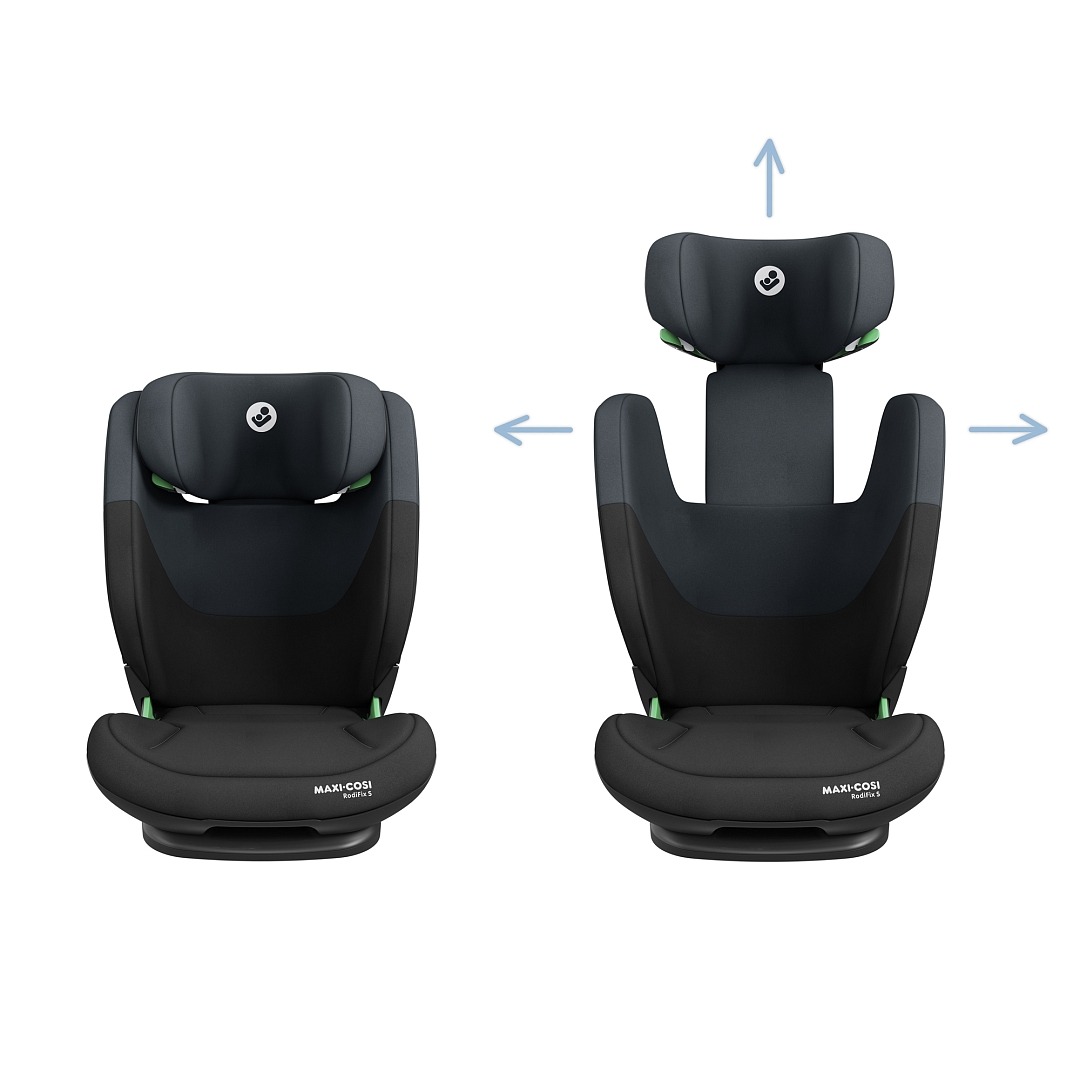 Автокресло Maxi-Cosi RodiFix S i-Size Isofix 2/3 (15-36 кг) черный - фото 11