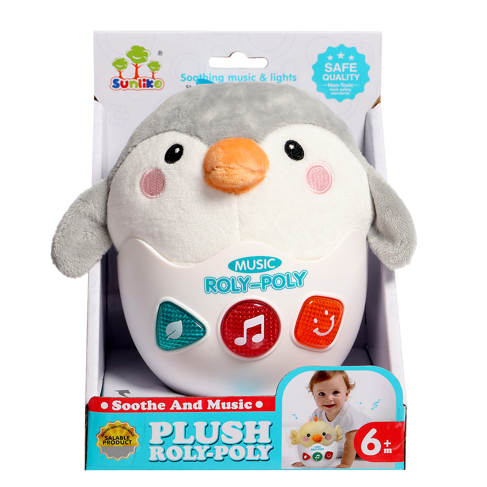 Игрушка Sima-Land неваляшка - фото 7