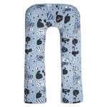 Подушка для беременных Amarobaby Кошки U-образная Серый ABDM-40U-Ko