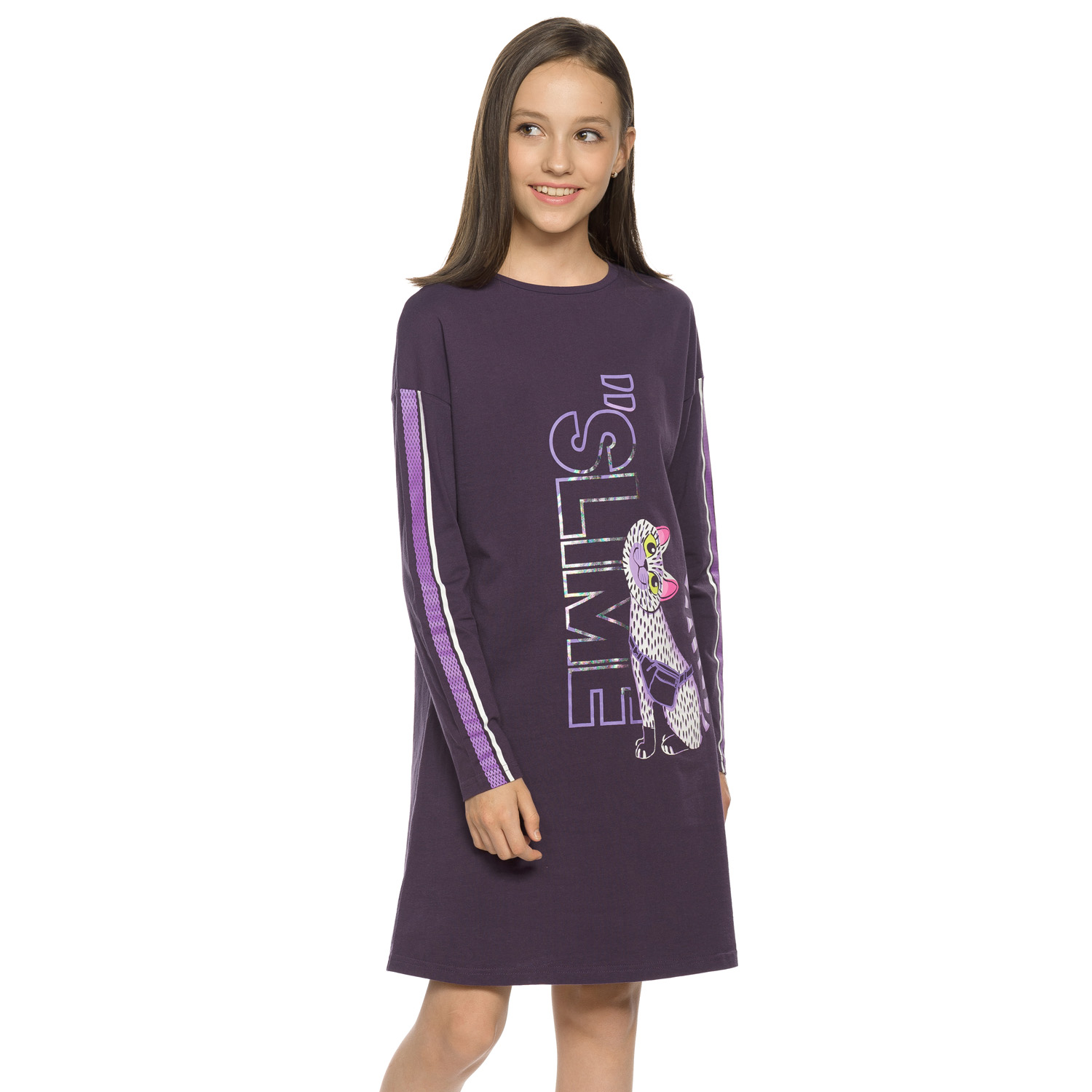 Платье Pelican GFDJ4218/Черника(48) - фото 4