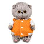 Мягкая игрушка BUDI BASA Басик в бомбере на кнопках