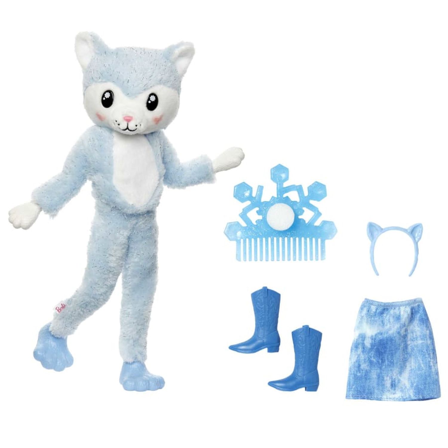 Кукла модельная Barbie Cutie Reveal Хаски HJL63 - фото 9
