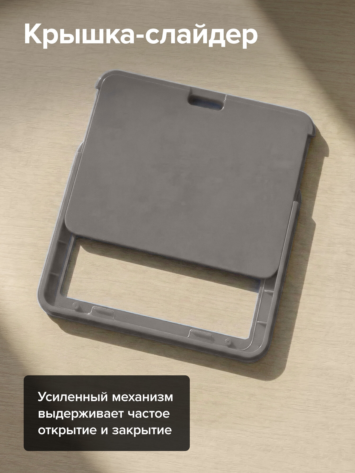 Бейдж Brauberg серый - фото 2