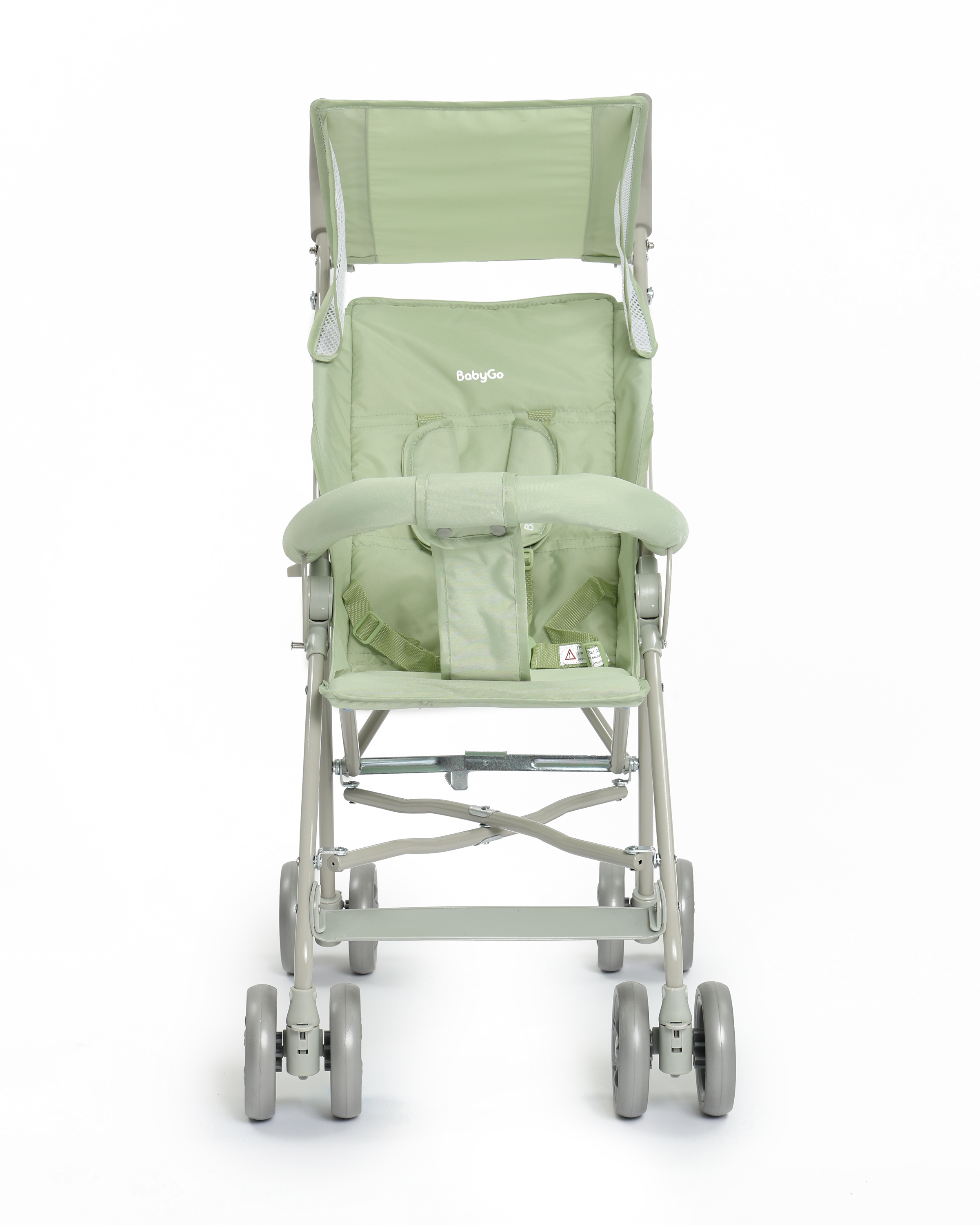 Коляска прогулочная BabyGo Easy New зеленый - фото 3
