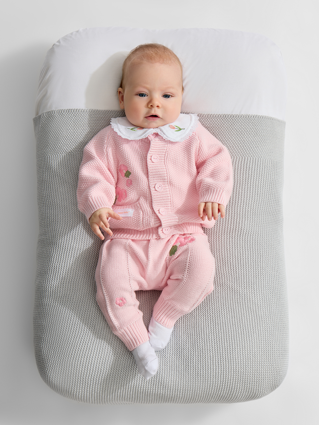 Комплект Happy Baby 90159-0_white&pink - фото 2