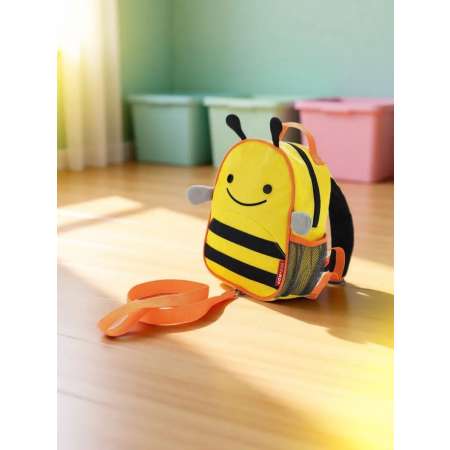 Рюкзак дошкольный Skip Hop с поводком Пчёлка Бруклин
