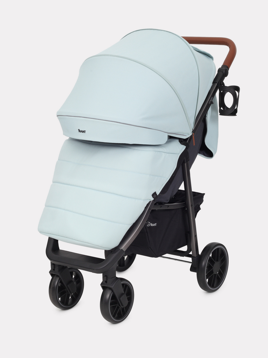 Коляска прогулочная Rant VEGA голубой - фото 12